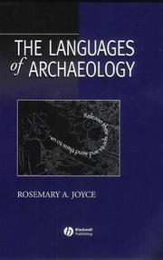 Cover of: Dialogue, Narrative and Writing (Social Archaeology) by Rosemary Joyce