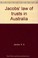 Cover of: Jacobs' law of trusts in Australia.