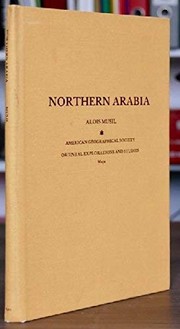 Cover of: Northern Arabia by Musil, Alois