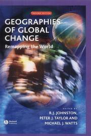 Cover of: Geographies of Global Change: Remapping the World