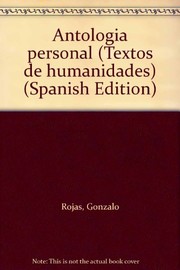 Cover of: Antología personal