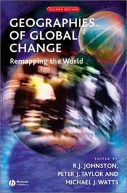 Cover of: Geographies of Global Change: Remapping the World