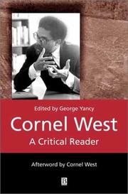 Cornel West by George Yancy