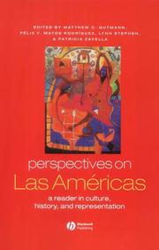 Cover of: Perspectives on Las Américas: a reader in culture, history, and representation