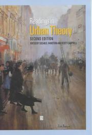 Cover of: Readings in Urban Theory