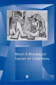 Cover of: Move! : a minimalist theory of construal