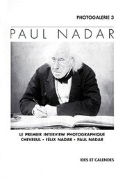 Le premier interview photographique by Paul Nadar