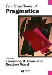 Cover of: The handbook of pragmatics