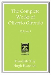 Cover of: Complete Works of Oliverio Girondo: Volume I