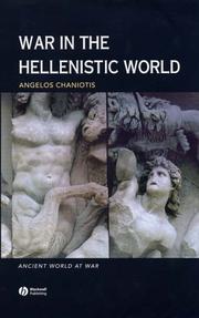 Cover of: War in the Hellenistic World by Angelos Chaniotis
