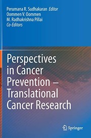 Cover of: Perspectives in Cancer Prevention-Translational Cancer Research