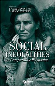 Cover of: Social Inequalities in Comparative Perspective