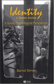 Cover of: Identity in Modern Society: A Social Psychological Perspective