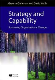 Cover of: Strategy and Capability by Salaman, Graeme., Salaman, Graeme., David Asch