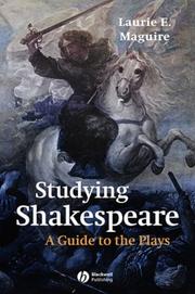 Cover of: Studying Shakespeare: a guide to the plays