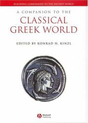 Cover of: A companion to the classical Greek world