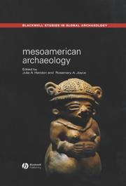 Cover of: Mesoamerican Archaeology | Rosemary A. Joyce