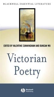 Cover of: Victorian poetry