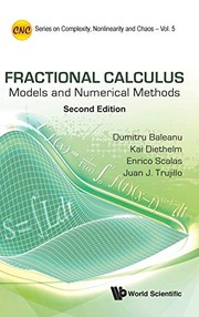 Cover of: Fractional Calculus: Models and Numerical Methods
