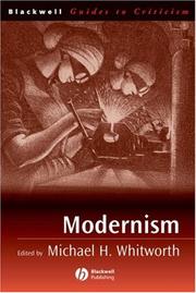Cover of: Modernism: A Guide to Criticism (Blackwell Guides to Criticism)