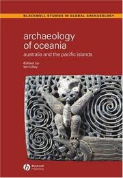 Cover of: Archaeology of Oceania: Australia and the Pacific Islands (Blackwell Studies in Global Archaeology)