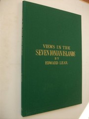 Views in the seven Ionian islands by Edward Lear