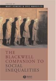 Cover of: The Blackwell companion to social inequalities