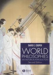 Cover of: World philosophies: an historical introduction