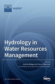 Cover of: Hydrology in Water Resources Management