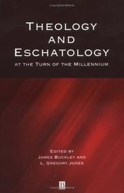 Cover of: Theology and eschatology at the turn of the millennium