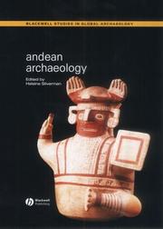 Cover of: Andean Archaeology (Blackwell Studies in Global Archaeology)