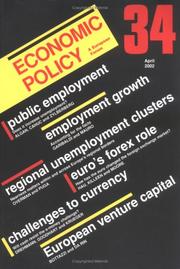 Cover of: Economic Policy