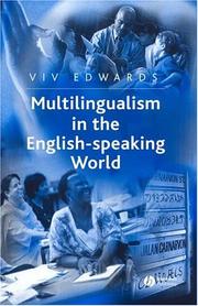 Cover of: Multilingualism in the English-speaking world by Viv Edwards