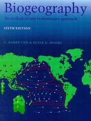 Cover of: Biogeography by C. Barry Cox