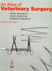 Cover of: An atlas of veterinary surgery