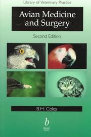 Cover of: Avian Medicine & Surgery by B. H. Coles