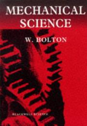 Cover of: Mechanical science