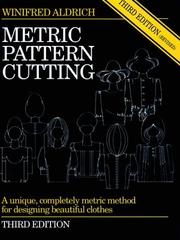 Cover of: Metric pattern cutting by Winifred Aldrich