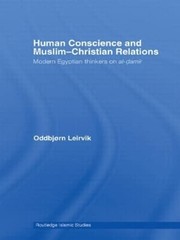 Cover of: Human Conscience and Muslim-Christian Relations