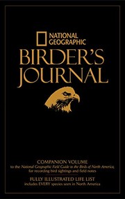 Cover of: National Geographic birder's journal