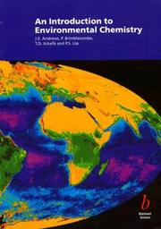 Cover of: An introduction to environmental chemistry