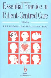 Cover of: Essential practice in patient-centred care
