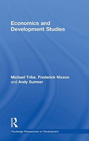 Cover of: Economics and development studies