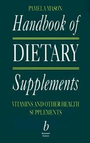 Cover of: Handbook of Dietary Supplements: Vitamins and Other Health Supplements