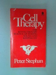 Cover of: Cell therapy.