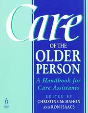 Cover of: Care of the Older Person: A Handbook for Care Assistants