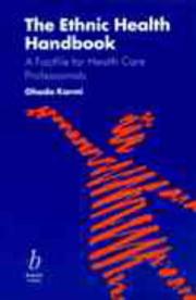 Cover of: The Ethnic Health Handbook: A Factfile for Health Care Professionals