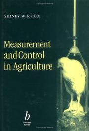 Cover of: Measurement and control in agriculture