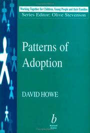 Cover of: Patterns of adoption: nature, nurture, and psychosocial development