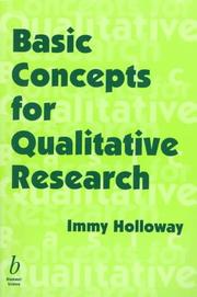 Basic concepts for qualitative research by Immy Holloway